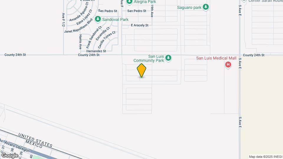3820 E San Gabriel St Map and Location Details