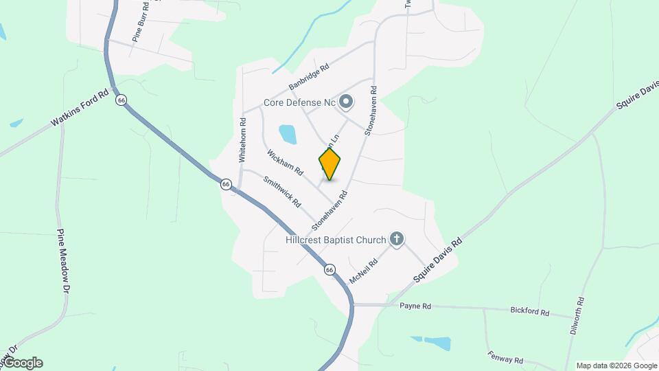 2349 Swindon Ln Mapa y Detalles de la Ubicación