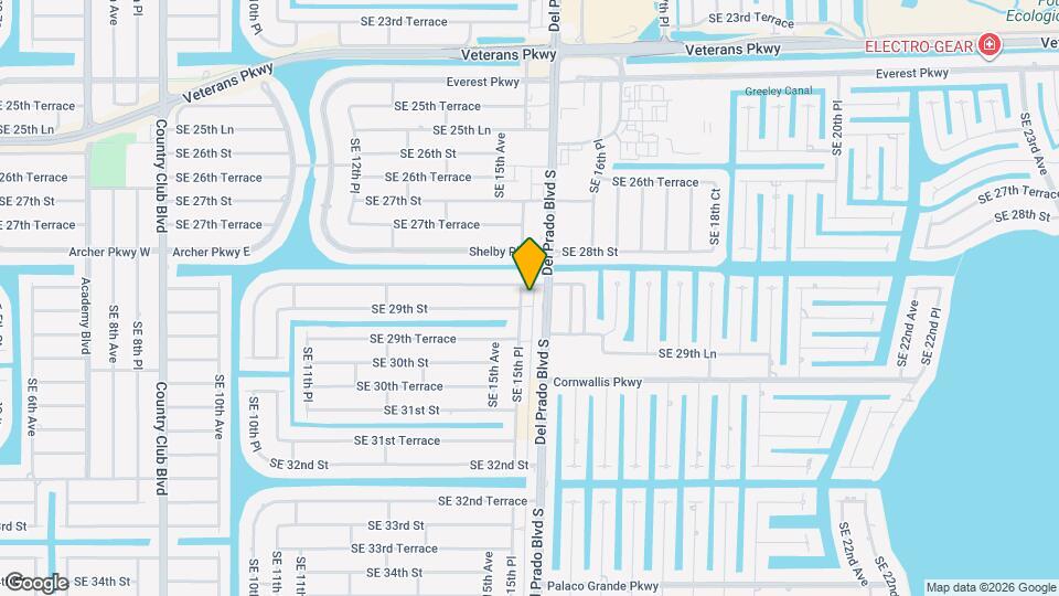 2811 SE 15th Pl Mapa y Detalles de la Ubicación