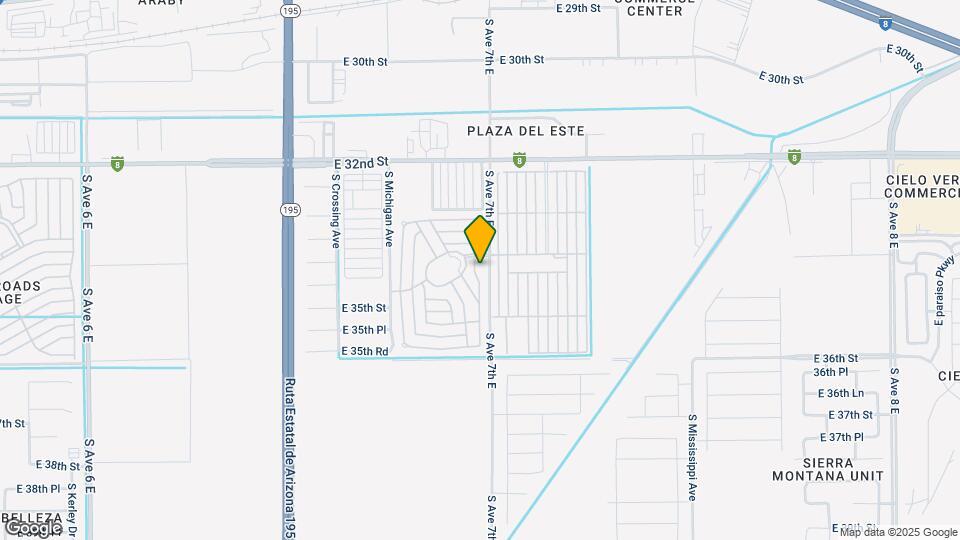 3400 S Ave 7th E Map and Location Details
