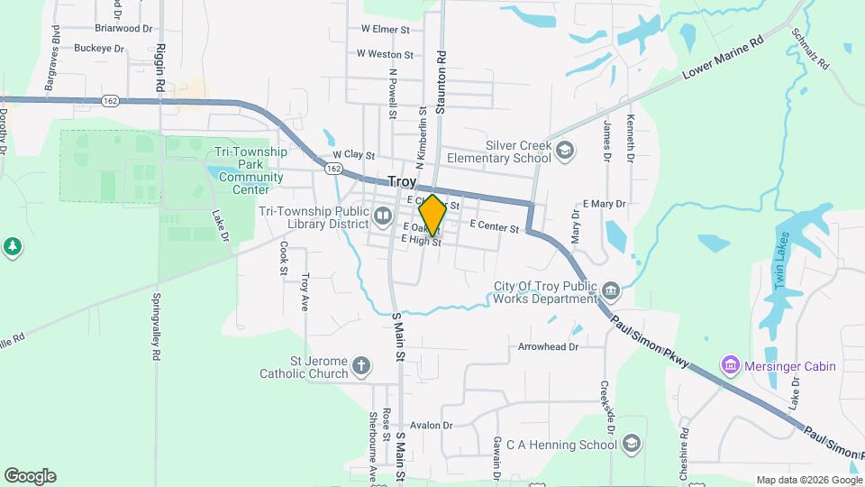 203 E High St, Unit A Mapa y Detalles de la Ubicación