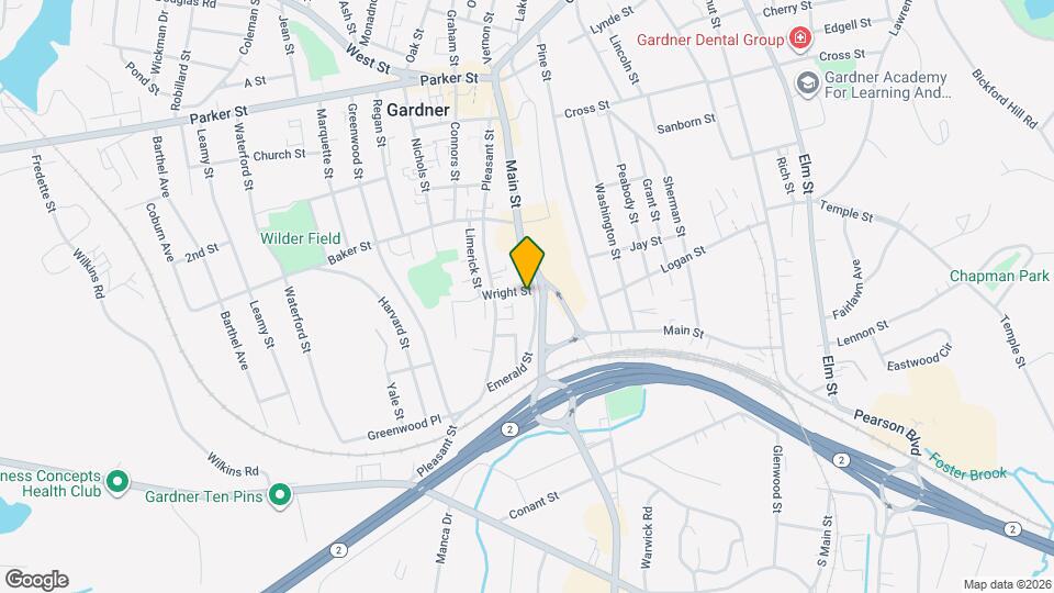 4 Wright St, Unit Apt. 2 Map and Location Details