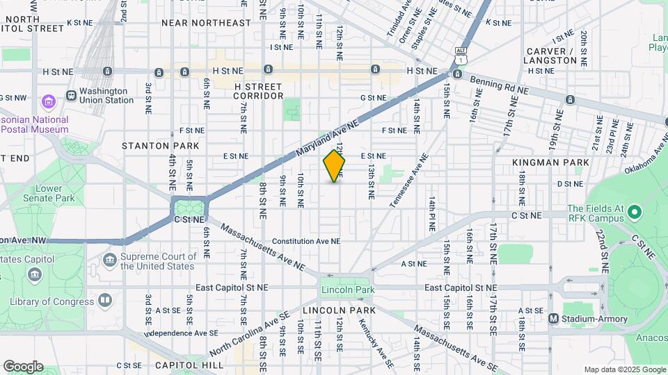 1125 D St NE-Unit -ID1023956P Map and Location Details