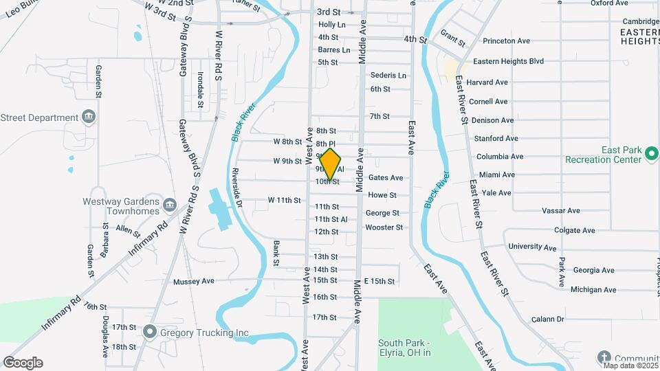 338 10th St Map and Location Details