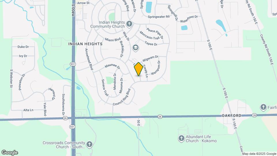 5805 Lance Dr Map and Location Details