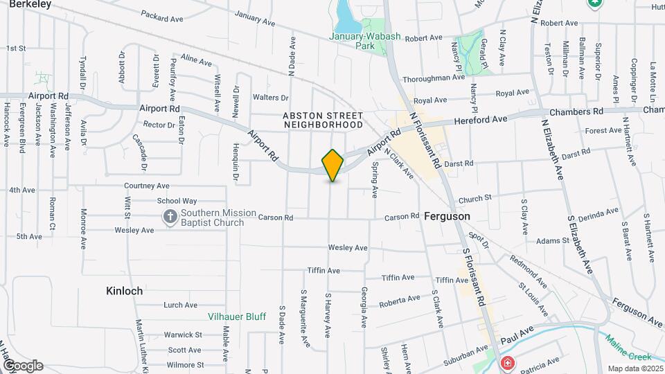 46 N Harvey Ave Map and Location Details