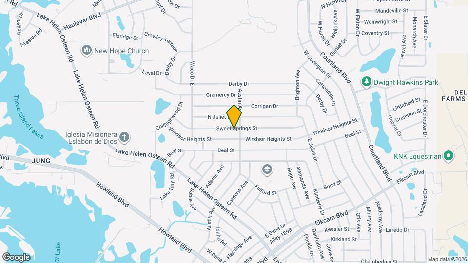 2721 Sweet Springs St Map and Location Details