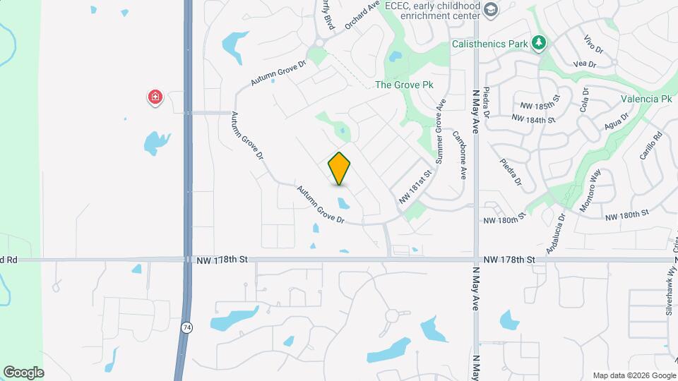 18401 Haslemere Ln Map and Location Details