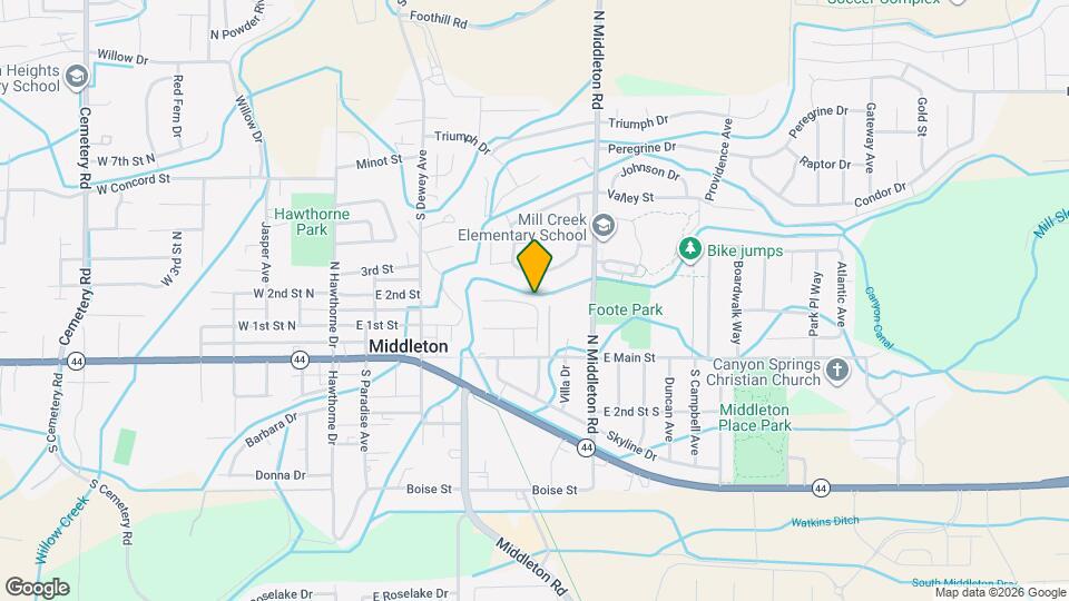 562 Hidden Mill Ct. Map and Location Details