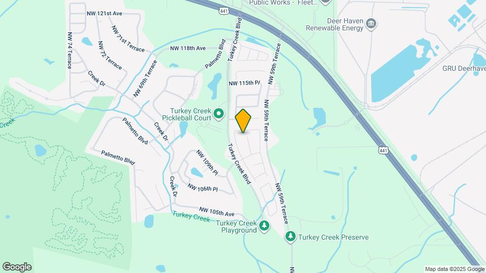 11070 NW 60th Dr Map and Location Details