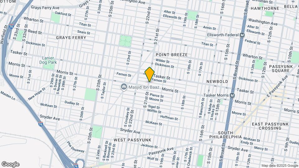 1631 S 21st St Map and Location Details