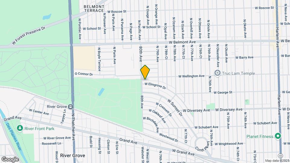 7938 W Elmgrove Dr Map and Location Details