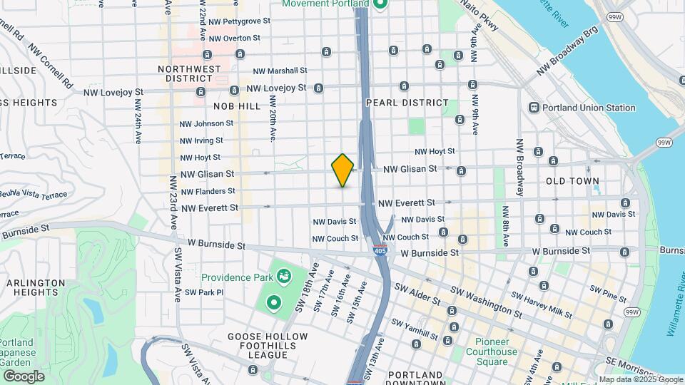 335 NW 17th Ave Map and Location Details