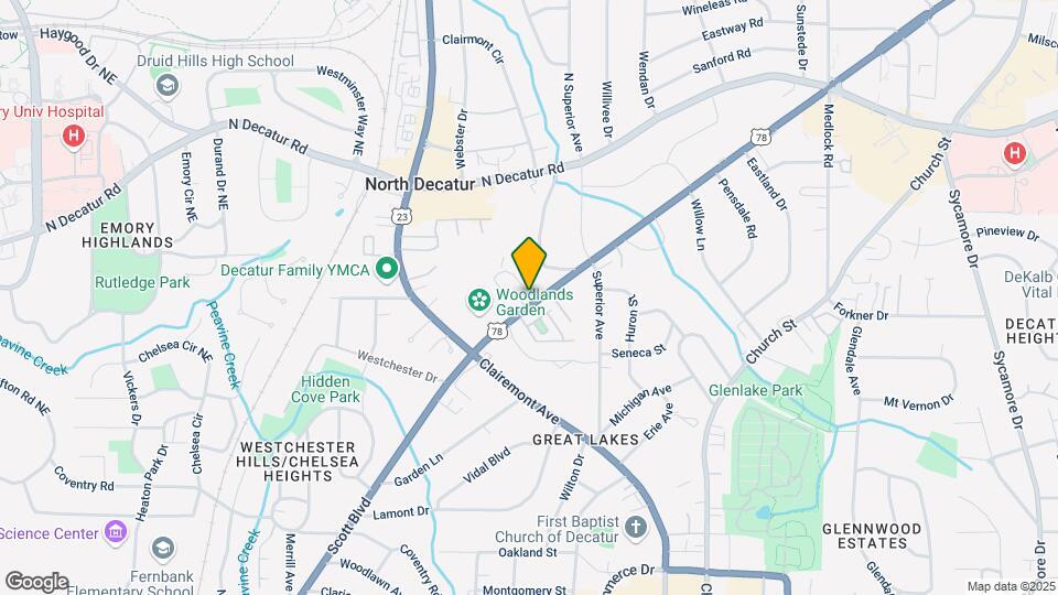 1010 Scott Blvd, Unit D4 Map and Location Details