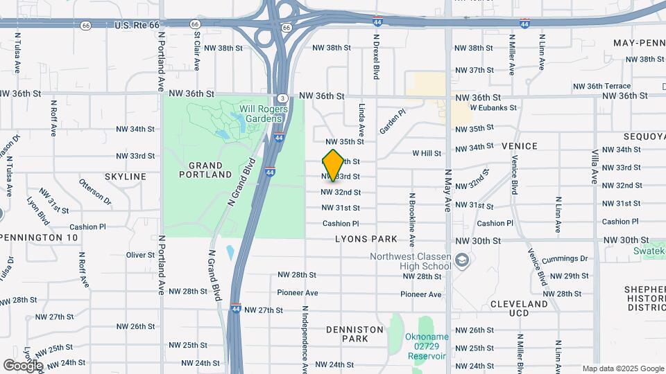 3209 NW 32nd St Map and Location Details