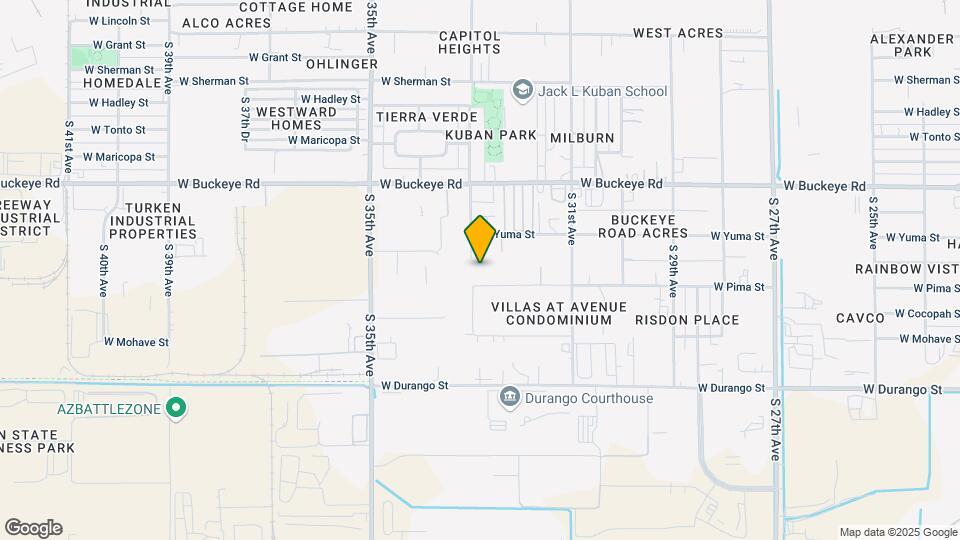 3246 W Pima St Map and Location Details
