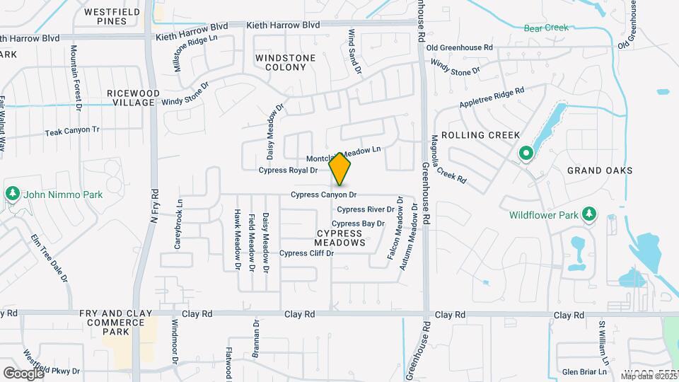 19346 Cypress Canyon Dr Map and Location Details