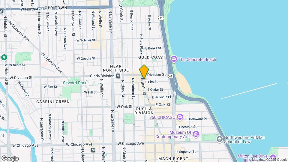 4 E Elm St Mapa y Detalles de la Ubicación