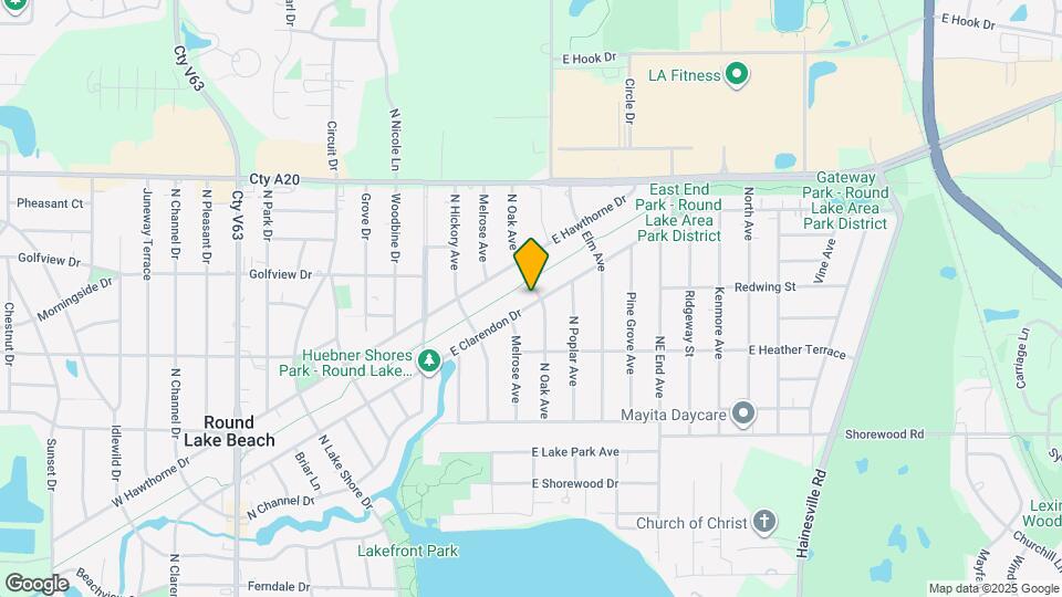 130 E Clarendon Dr Mapa y Detalles de la Ubicación