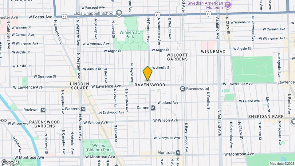 4800-4820 N Damen Ave Map and Location Details