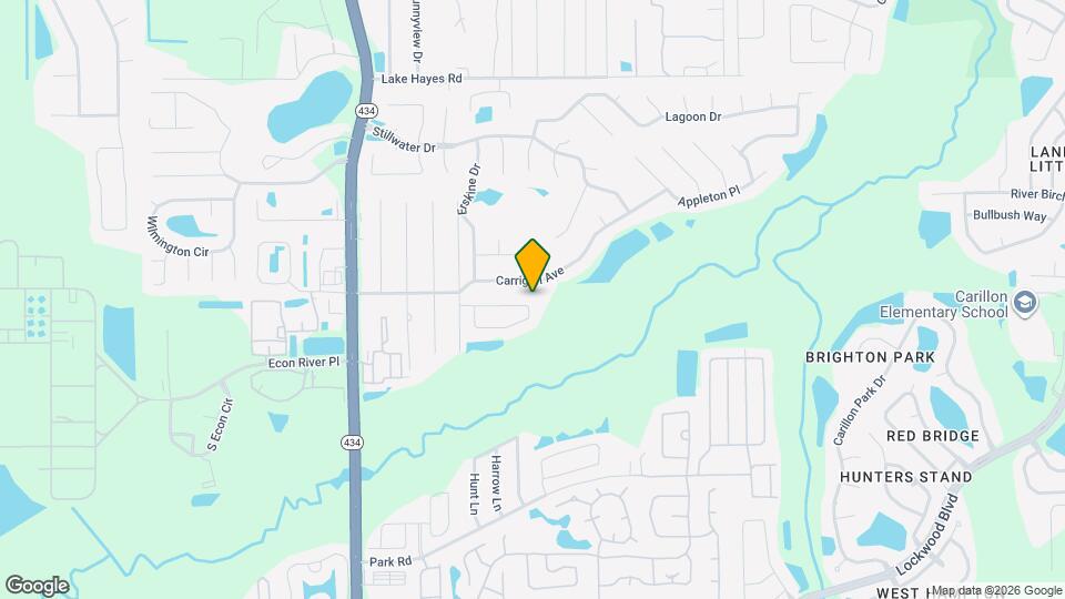 614 Carrigan Woods Trail Map and Location Details