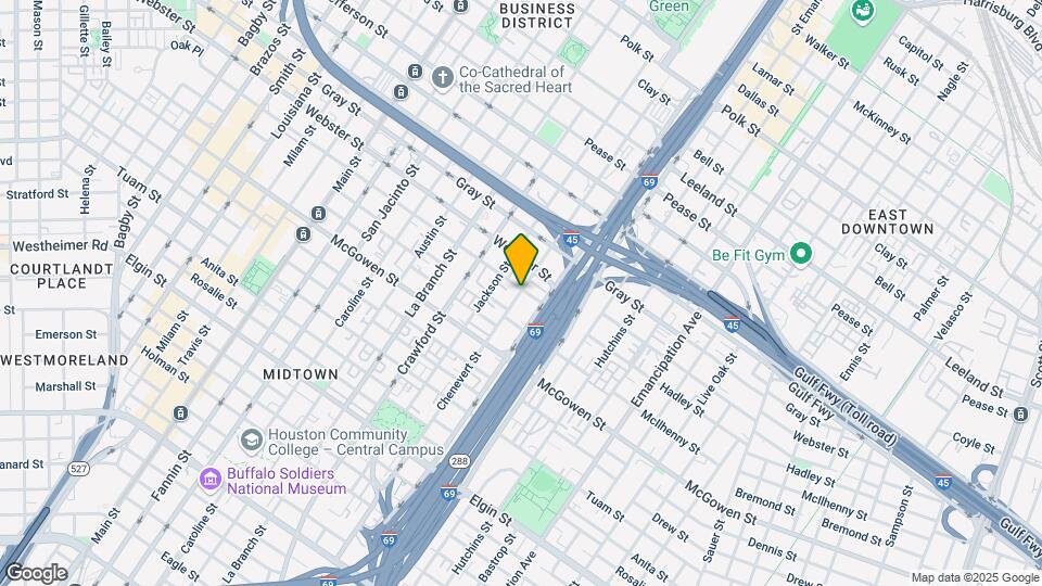 2301 Chenevert St Map and Location Details