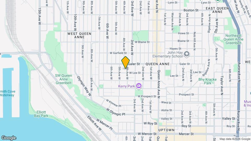 1405 4th Ave W Map and Location Details