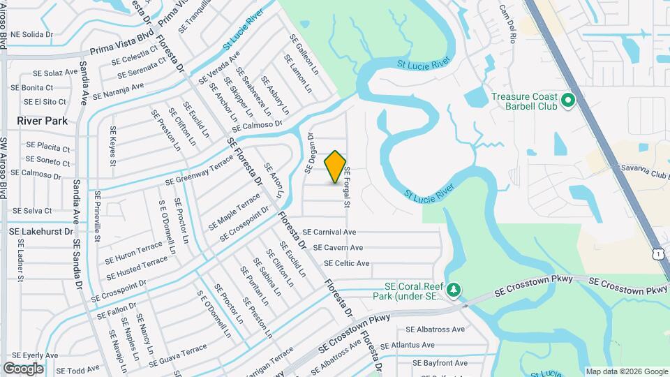 770 SE Hollahan Ave Map and Location Details