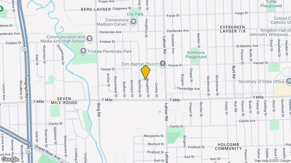 19235 Houghton St Map and Location Details