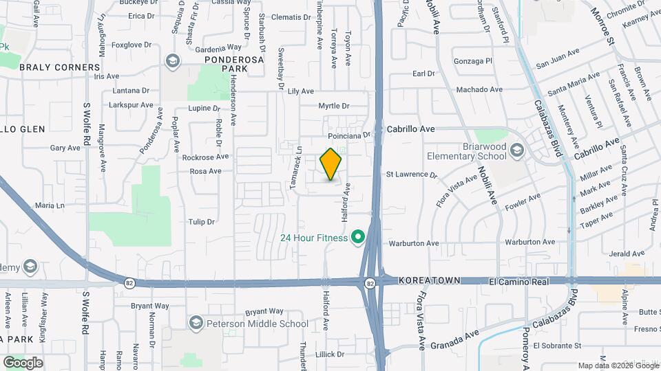 1907 Magdalena Cir, Unit 47 Map and Location Details