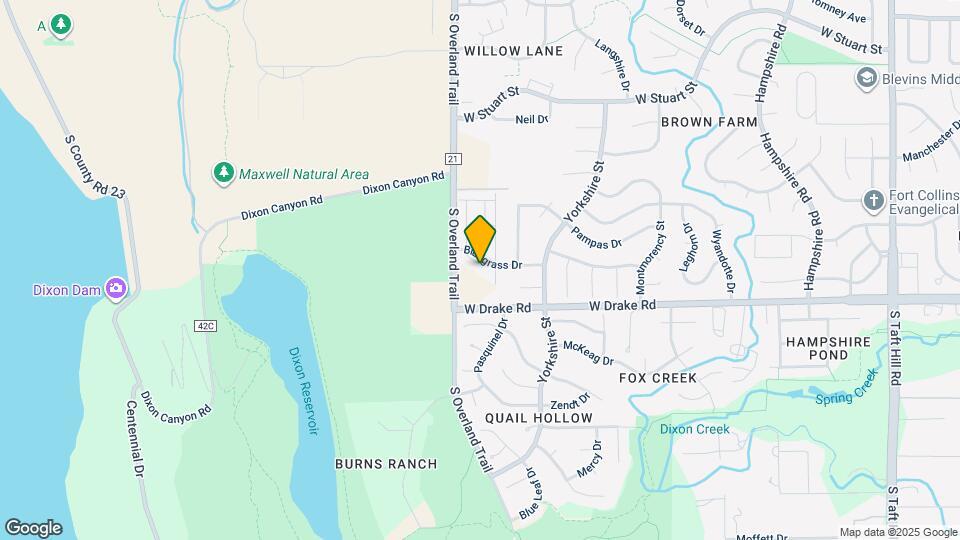 3021 Upland Dr Map and Location Details