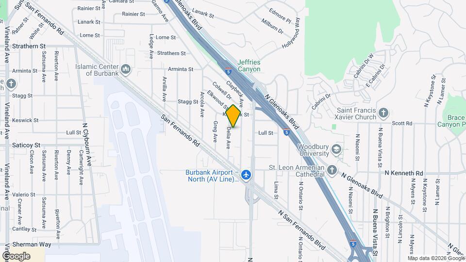 7630 Delia Ave Map and Location Details