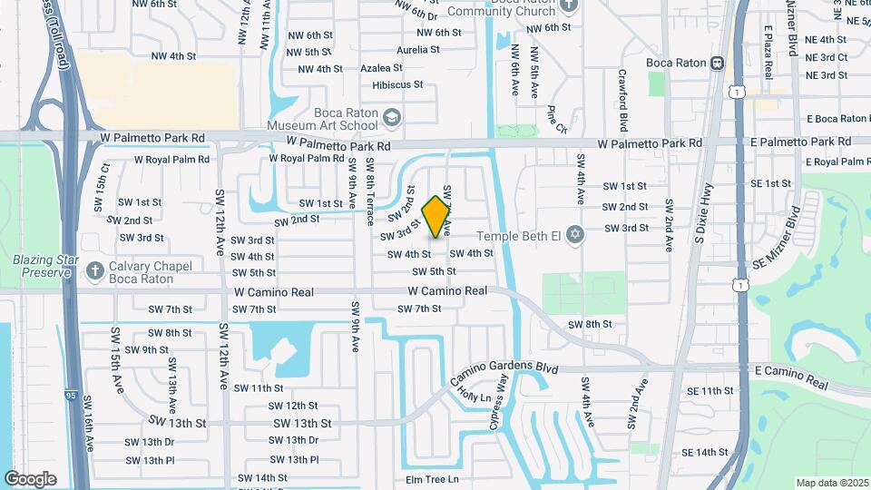 418 SW 7th Terrace Map and Location Details