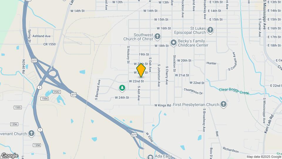 628 W 22nd St Map and Location Details