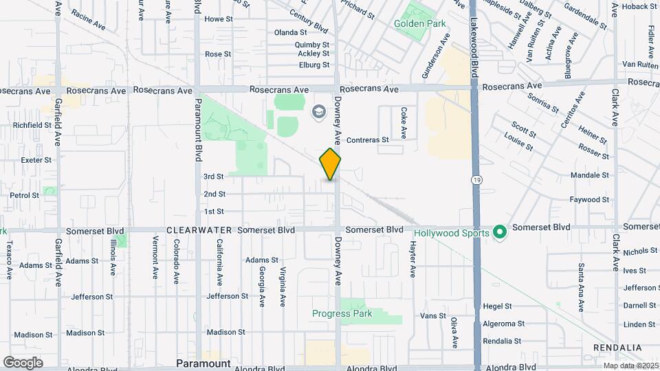 14809-14819 Downey Ave Map and Location Details
