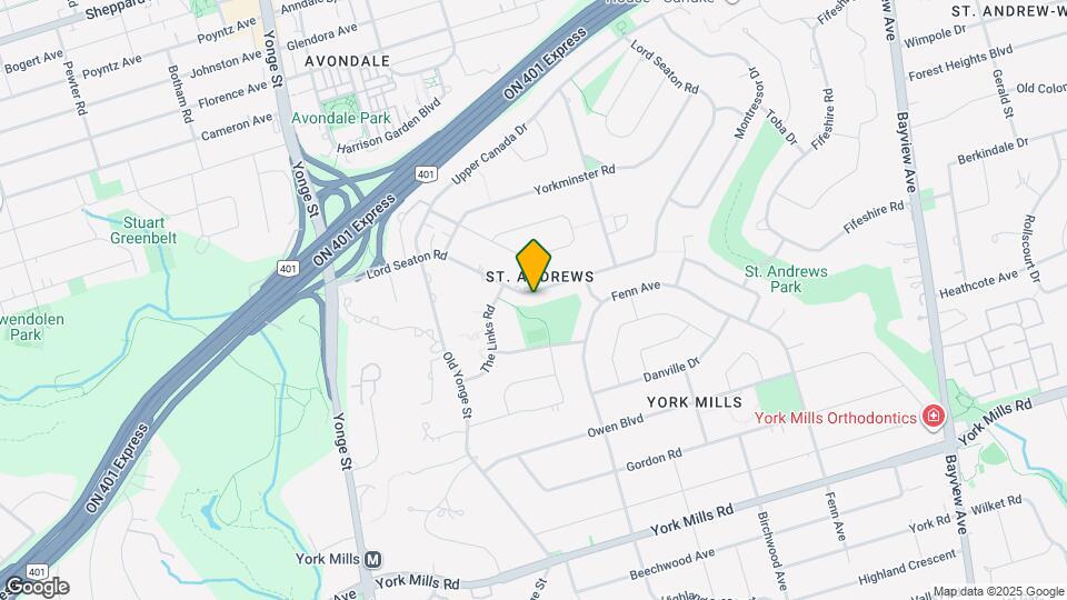 93 Lord Seaton Rd Map and Location Details