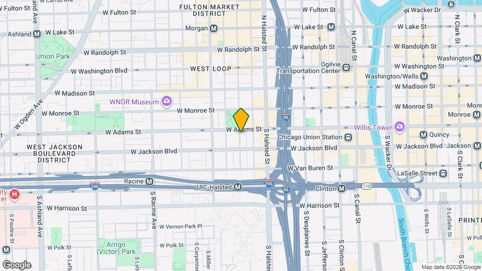 229 S Peoria St, Unit 1726 Map and Location Details