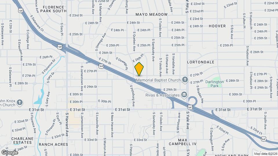 4116 E 27th St Map and Location Details