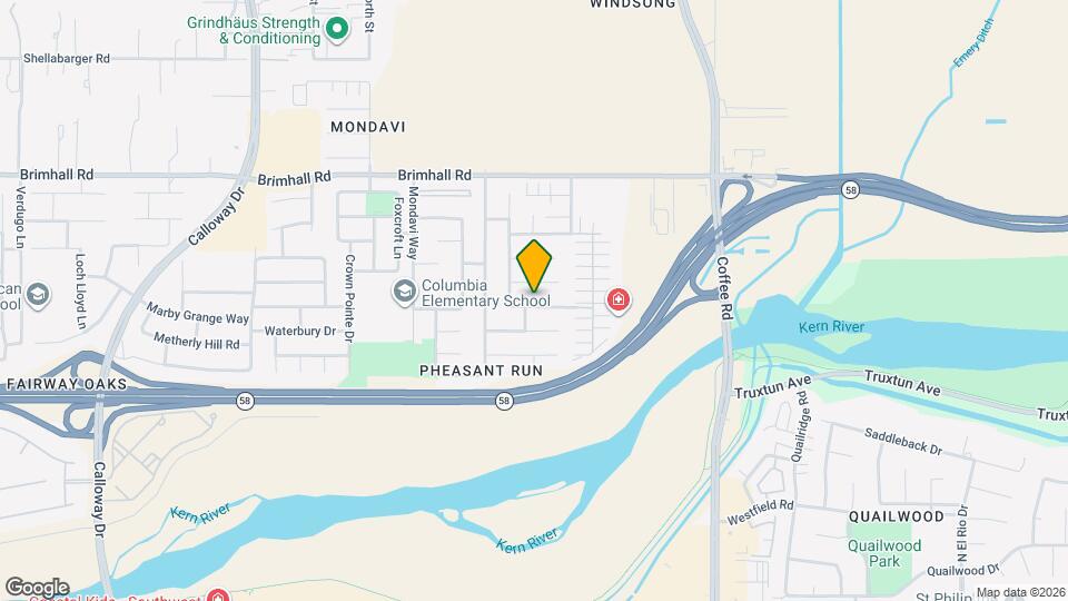 8708 Fox Run Dr Map and Location Details