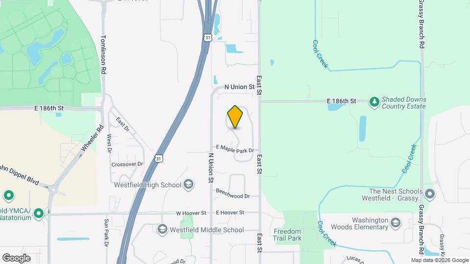 18447 Harvest Meadows Dr W Mapa y Detalles de la Ubicación