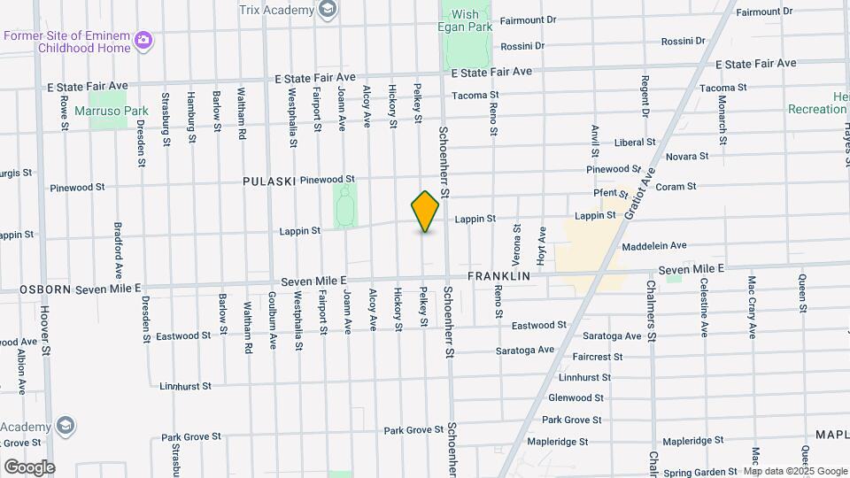 19188 Pelkey St Map and Location Details