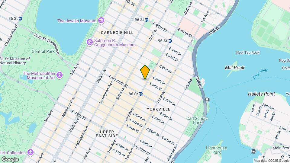 1695 2nd Ave Mapa y Detalles de la Ubicación