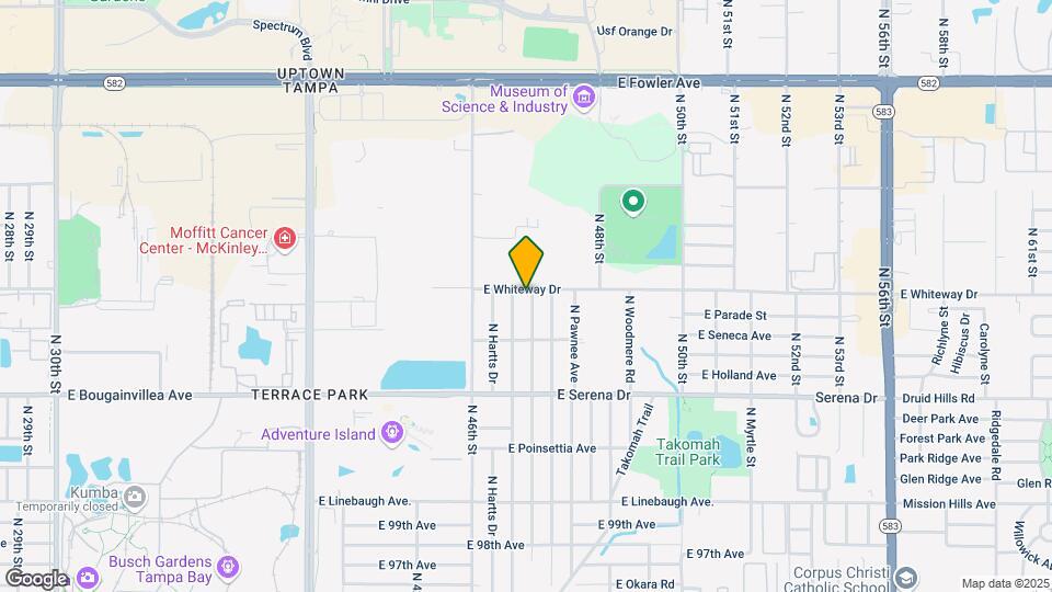 4623 Whiteway Dr Map and Location Details