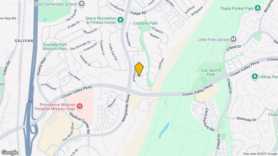 27135 Cipres Map and Location Details