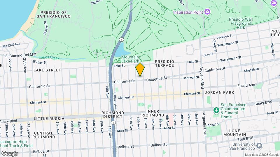 4730-4734 California St Mapa y Detalles de la Ubicación