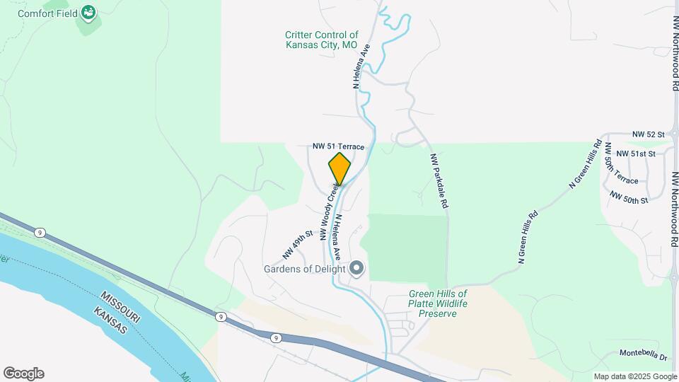 5015 NW Woody Creek Ln Map and Location Details