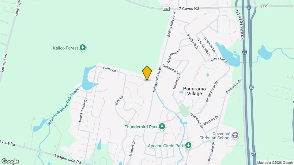 7712 Boulder Sunstone Ln Map and Location Details