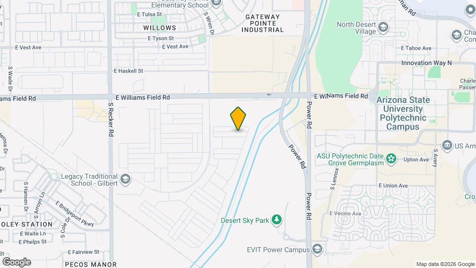 4520 E Bethena St Map and Location Details