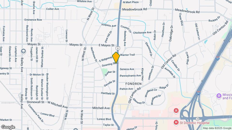 3635 N State St Map and Location Details