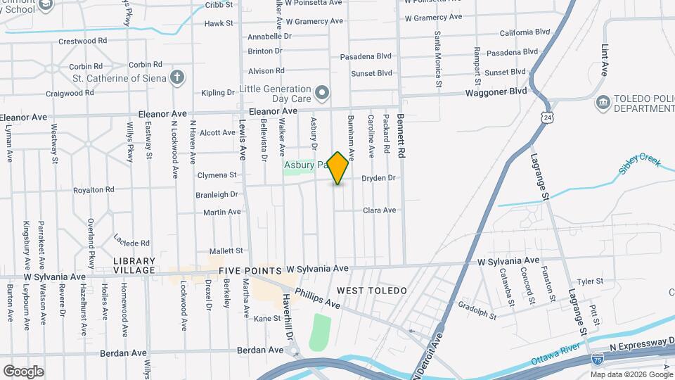 4234 Vermaas Ave Map and Location Details